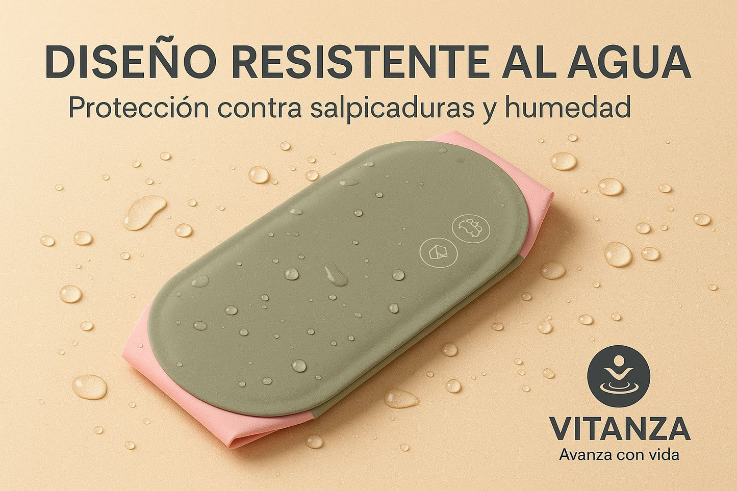 Warmy™ – Cinturón de calor para cólicos y dolor lumbar